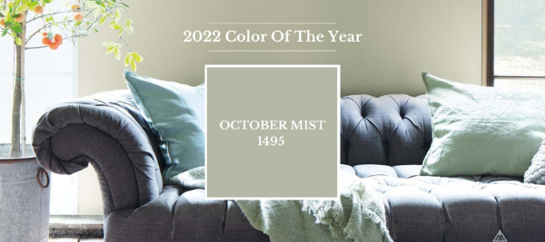 October Mist 1495 is available at Creative Paint in San Francisco & San Jose metro areas.
