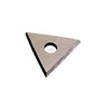 1" triangle carbide replacement blade, available at Creative Paint in San Francisco.
