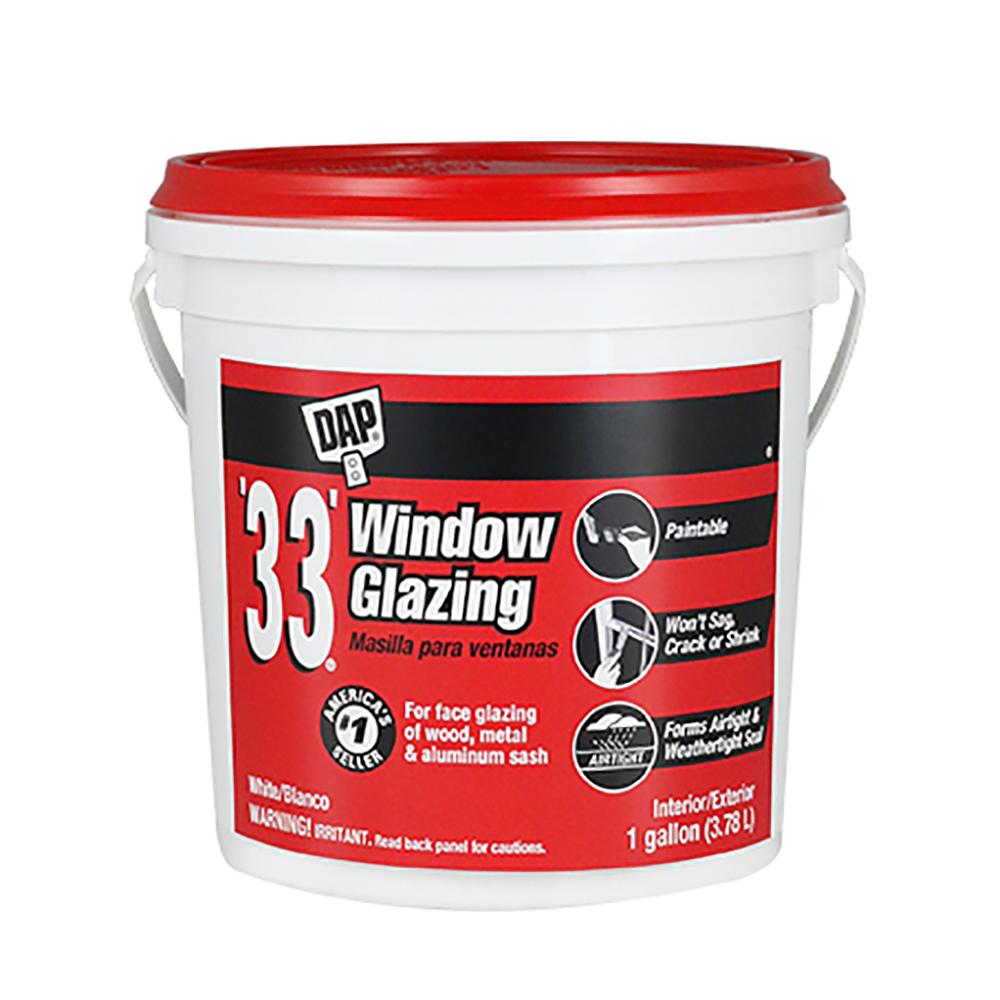 DAP 33 Window Glazing, available at Creative Paint in San Francisco, South Bay & East Bay.