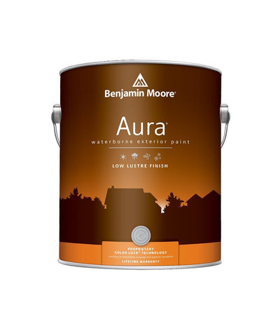 Benjamin Moore Aura Exterior Low Lustre Paint available at Creative Paint in San Francisco, South Bay & East Bay.
