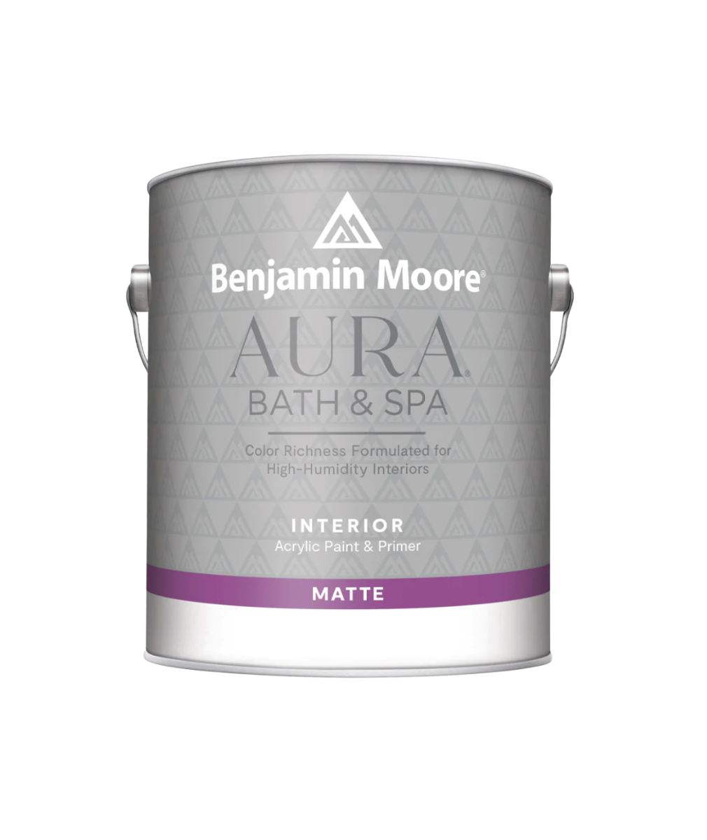Benjamin Moore Aura Bath and Spa available in Gallons and Quarts online at Creative Paint in San Francisco, South Bay & East Bay.