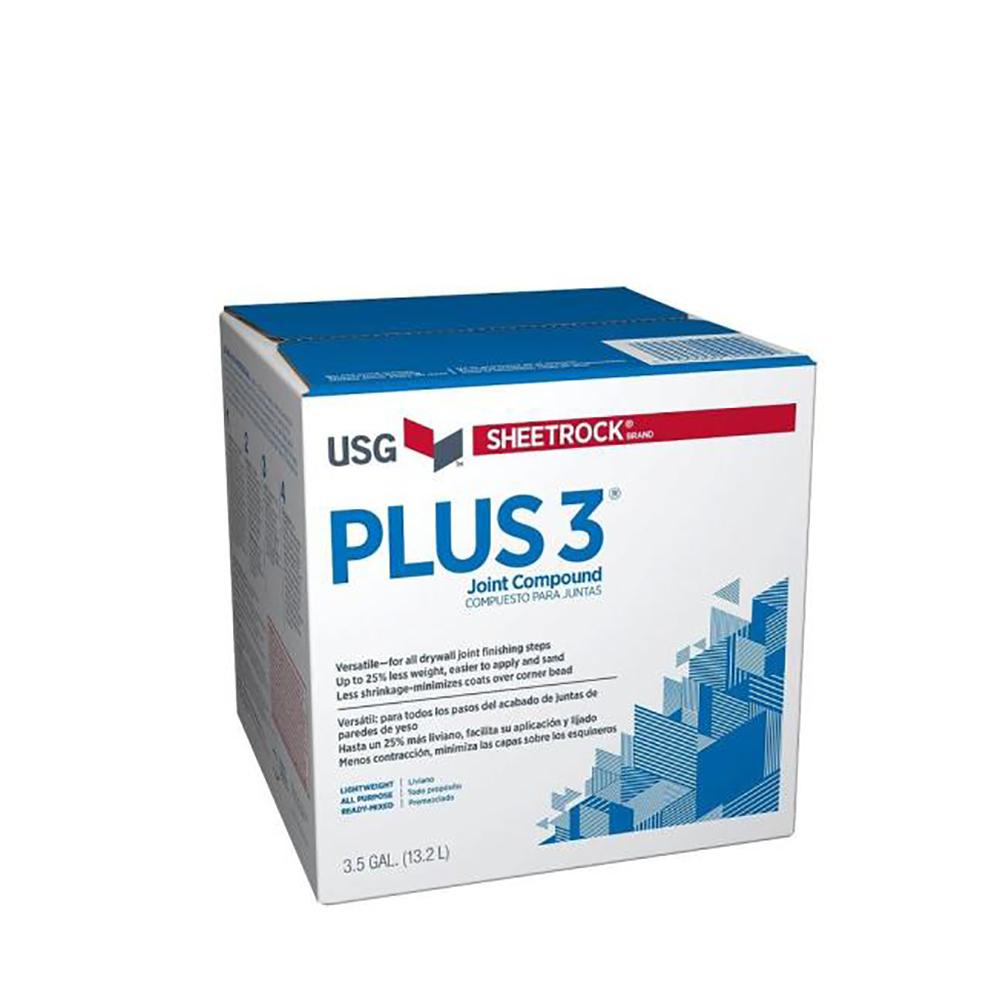 Box Plus-3 Lightweight Joint Compound, available at Creative Paint in San Francisco, South Bay & East Bay.