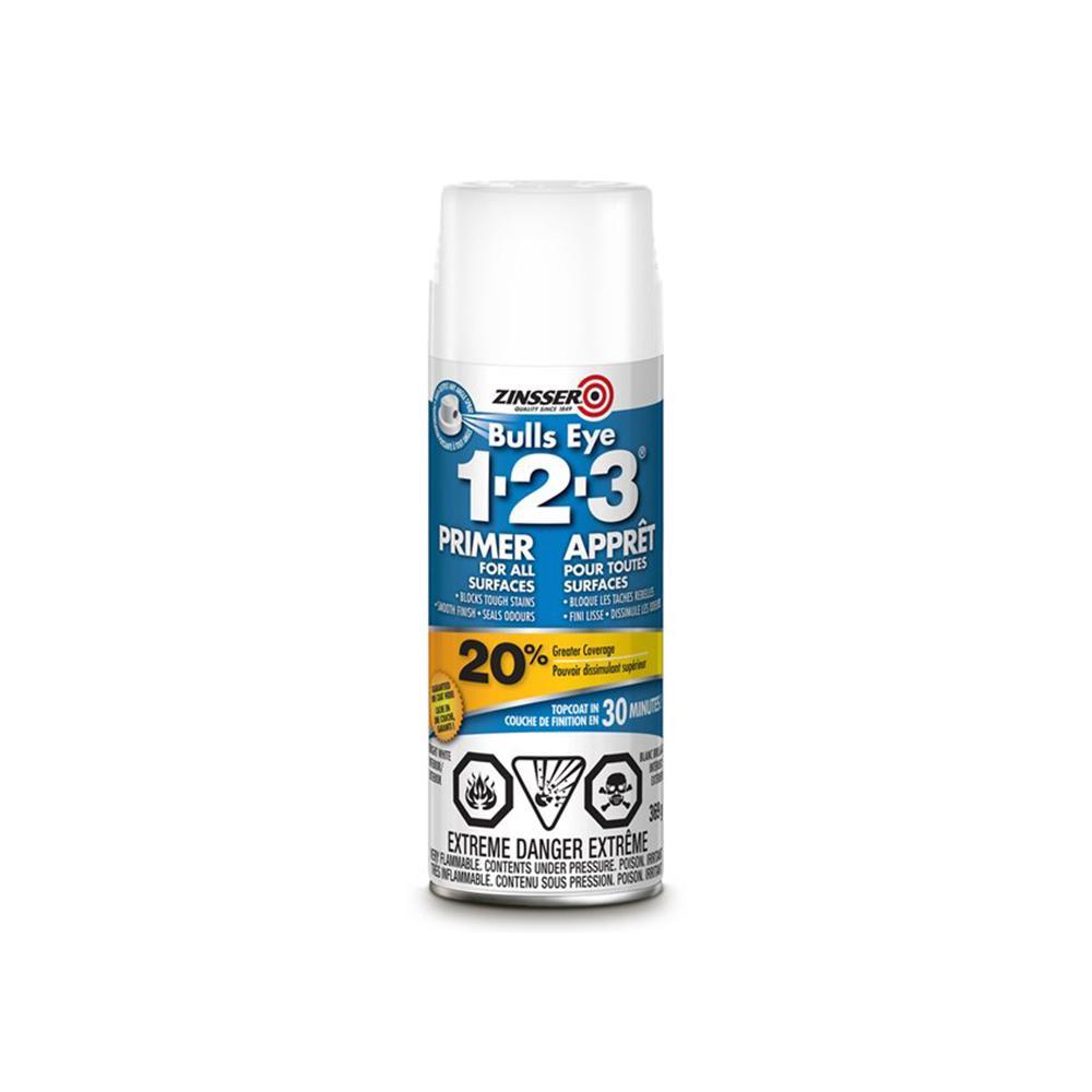 Bulls Eye 1-2-3® Primer & Sealer Spray, available at Creative Paint in San Francisco, South Bay & East Bay.