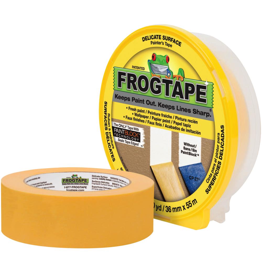 FrogTape Yellow Delicate Surfaces, available at Creative Paint in San Francisco, South Bay & East Bay.