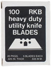 Allway 100 Pack Utility Knife Blades, available at Creative Paint in San Francisco, South Bay & East Bay.