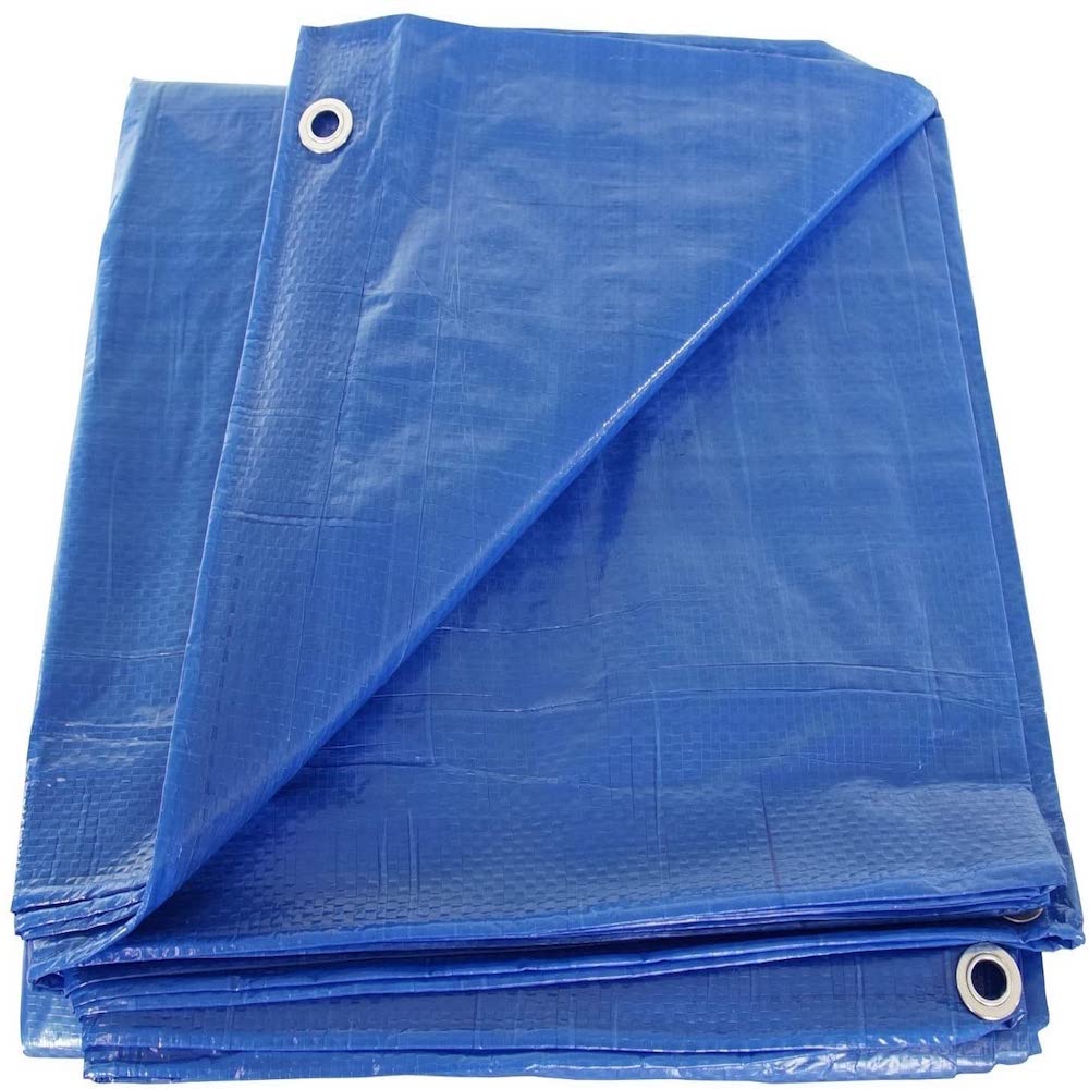 tarp painting Foremost 81012 10 Ft. W X 12 Ft. L Heavy Duty Polyethylene Tarp Blue