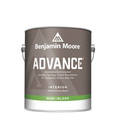 Benjamin Moore Advance Semi Gloss Paint available at Creative Paint in San Francisco, South Bay & East Bay.