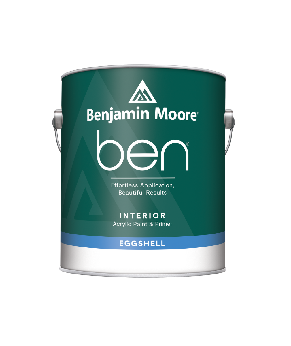 Benjamin Moore ben eggshell Interior Paint available at Creative Paint in San Francisco, South Bay & East Bay.