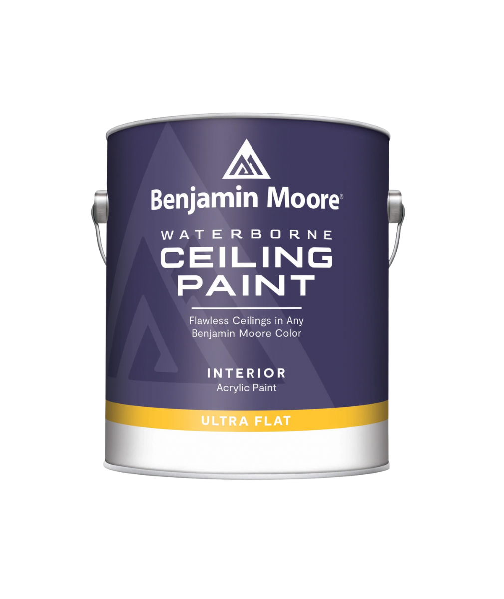Benjamin Moore Waterborne Ceiling Paint available at Creative Paint in San Francisco, South Bay & East Bay.