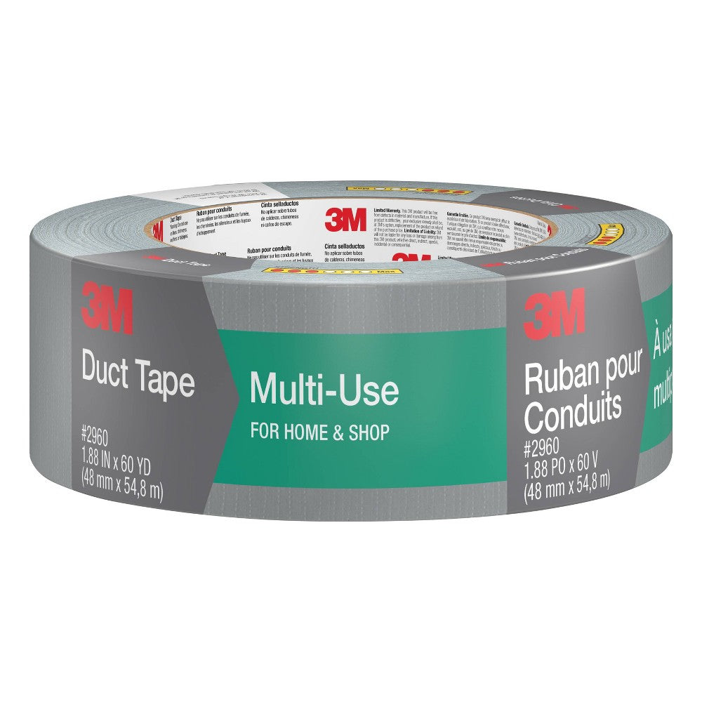 3M Scotch Multi-Use Duct Tape, 1.88 x 60 yds