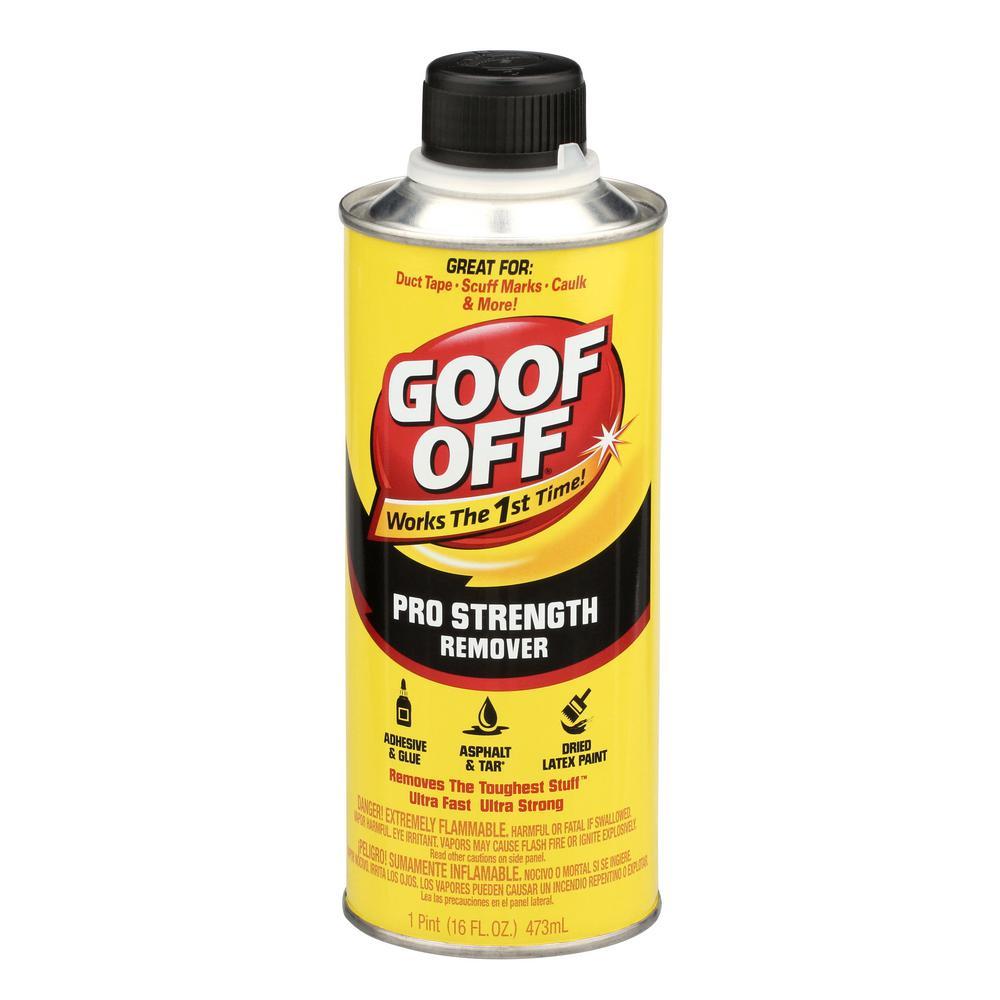 Goof Off pro strength remover, available at Creative Paint in San Francisco, South Bay & East Bay