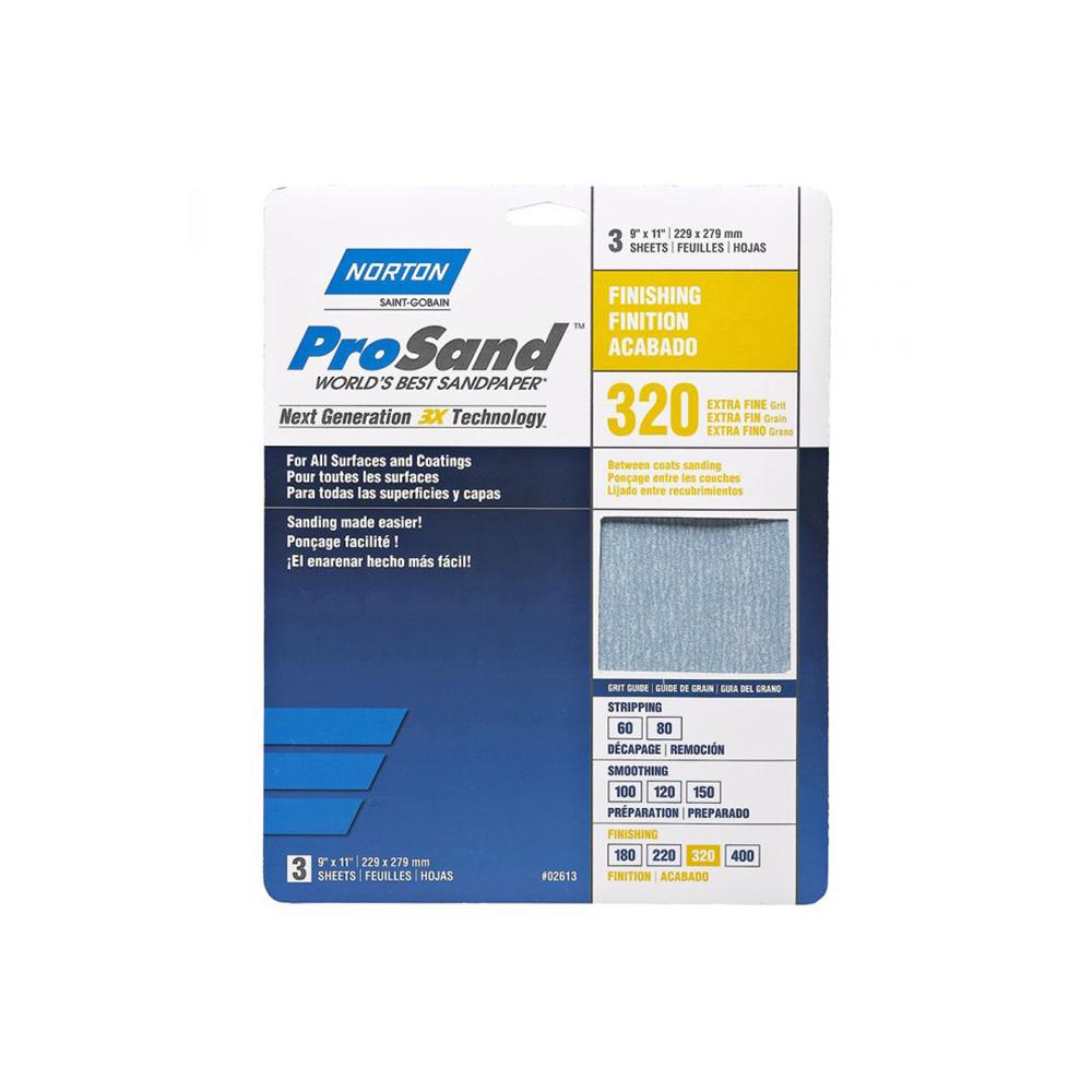 ProSand 9"x11" Sandpaper Handy Pack, available at Creative Paint in San Francisco, South Bay & East Bay.