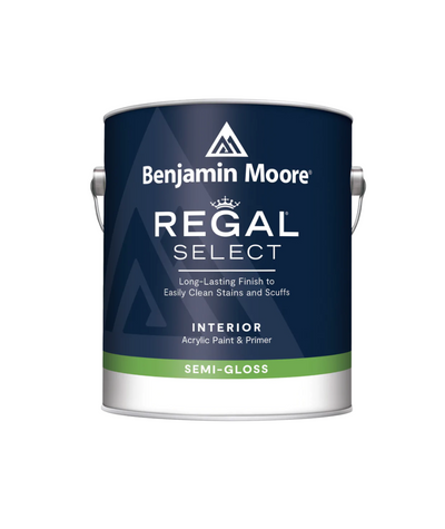Benjamin Moore Regal Select Semi-gloss Paint available at Creative Paint in San Francisco, South Bay & East Bay.