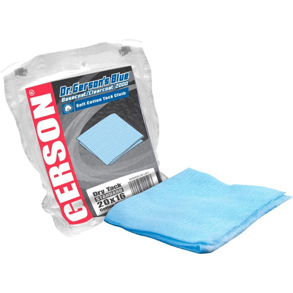 Gerson 020002B Blue 36 in. x 18 in. Standard Tack Cloth (2 Pack/24 Cloths)