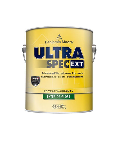 Benjamin Moore Ultra Spec EXT exterior paint in gloss finish available at Creative Paint in San Francisco, South Bay & East Bay.