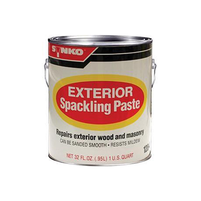 Exterior spackling paste quart, available at Creative Paint in San Francisco, South Bay & East Bay.