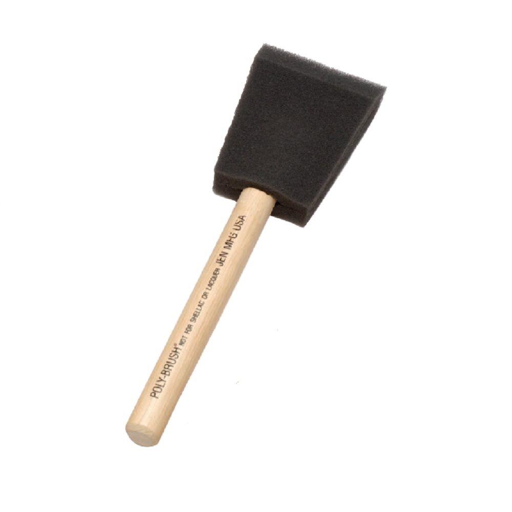 2" Foam Brush Poly Jen