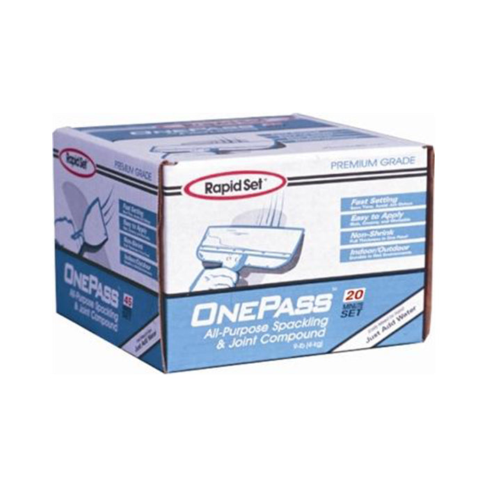 Rapid Set 9lb One Pass Compound, available at Creative Paint in San Francisco, South Bay & East Bay.