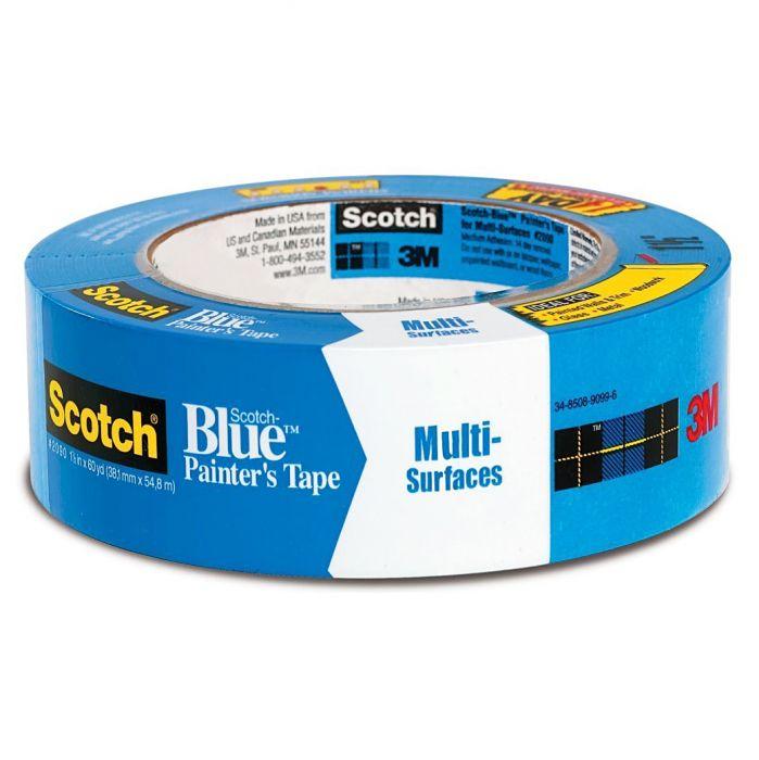3M Blue Painter's Tape, 0.94 x 60 yd - 6 pack